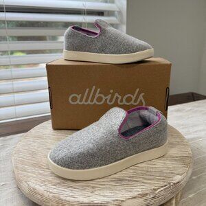 allbirds Smallbirds Wool Lounger Toddler 10 Slip On Sneaker Grey Casual Shoe